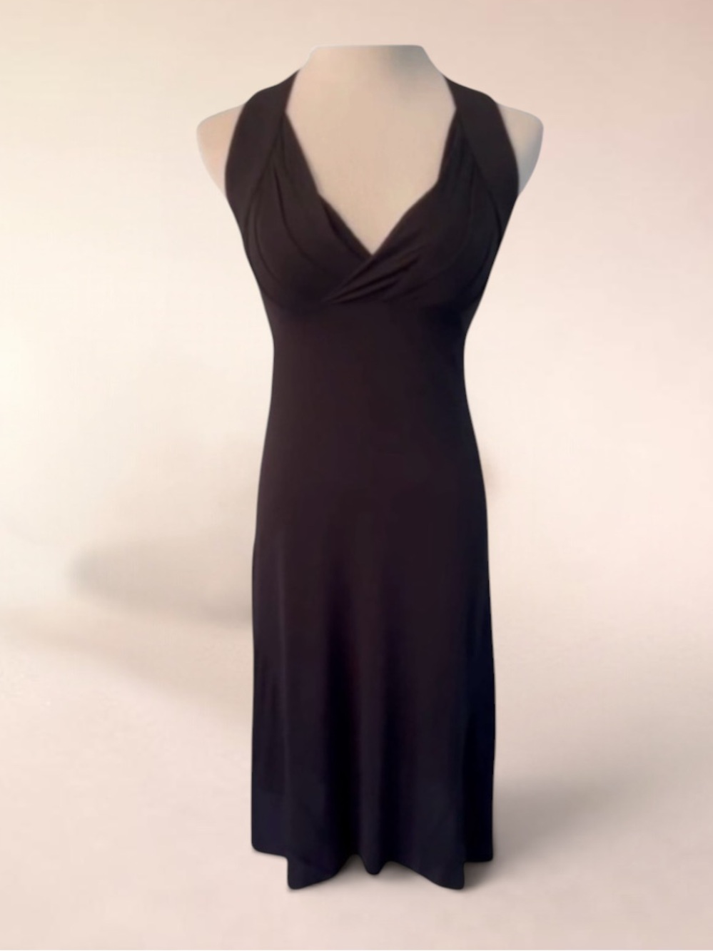 CELINE Little Black SILK Dress Size 38